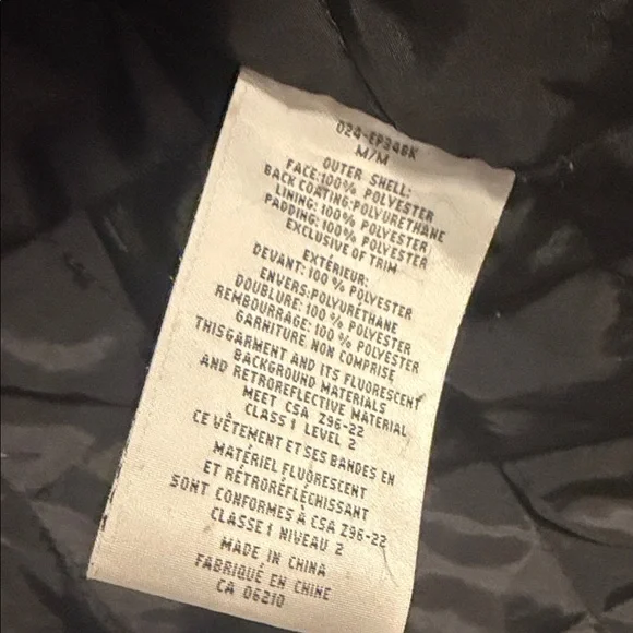 Reflective Black and Yellow Performance Jacket - Picture 8 of 9